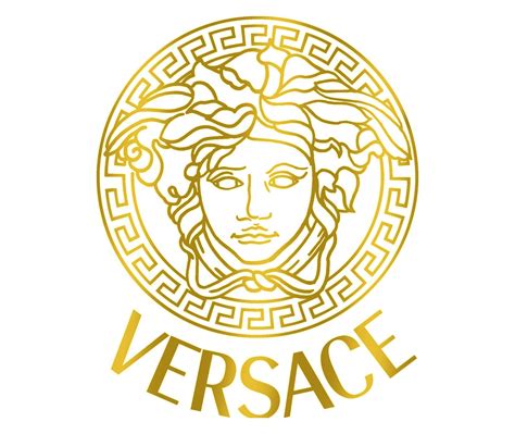 que es el logo de versace|versace logo black and white.